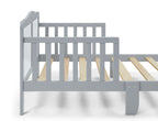 Birdie Toddler Bed Light Gray/White - Grand Goldman