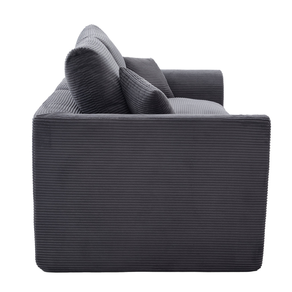 UNITED WE WIN Modular Sectional Sofa Cloud Couch,Comfy Cloud Modern Sofa,2 Seater with Cushion Covers Removable Furniture for Living Room Bedroom Apartments Dorms,No Assembly Required - Grand Goldman Shop