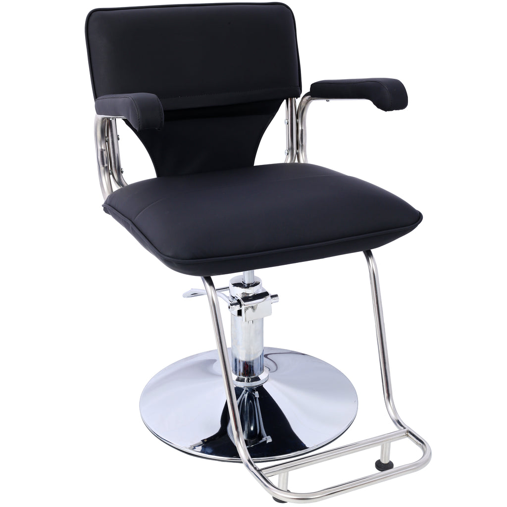 Stainless steel frame,Fashion style Hair Salon Chair Styling Heavy Duty Hydraulic Pump Barber Chair Beauty Shampoo Barbering 