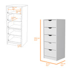 Raymer 2 Piece Bedroom Set, Nightstand + Dresser, White - Grand Goldman Shop