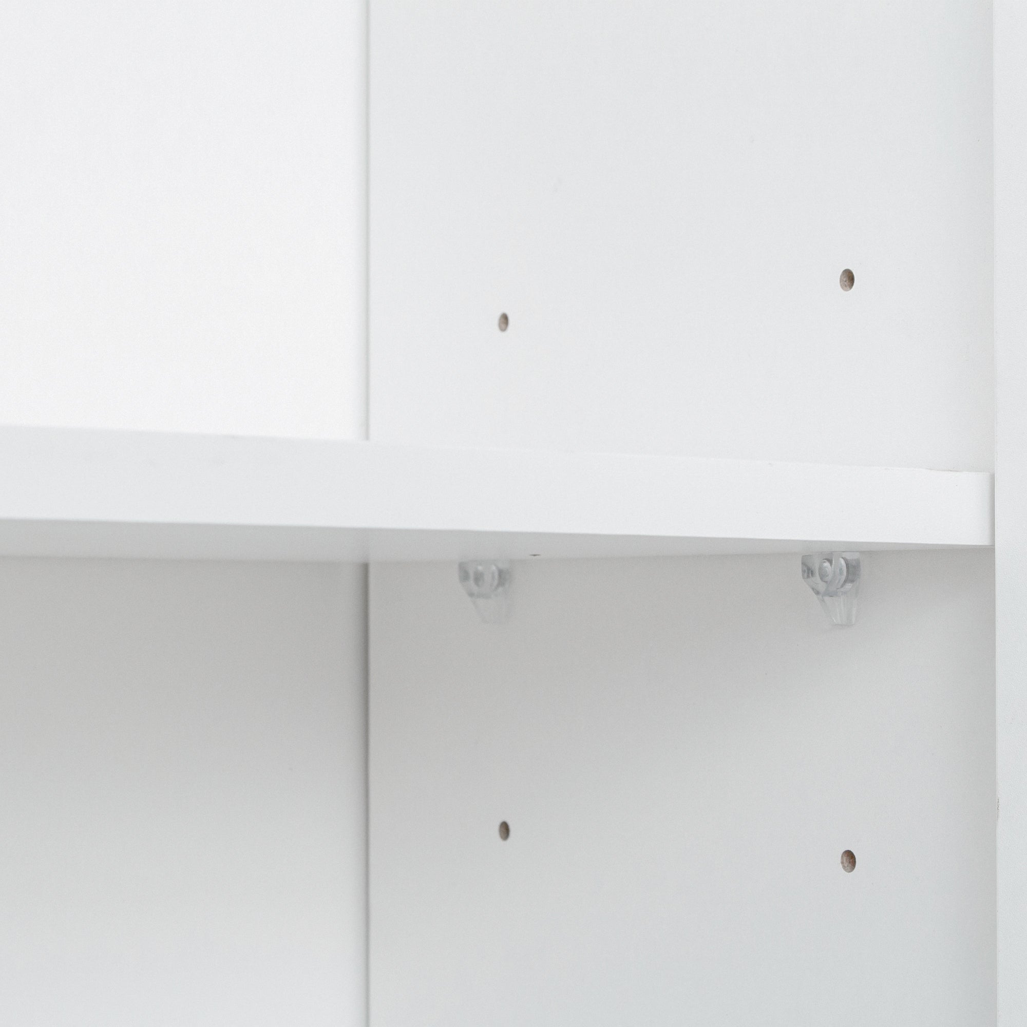 70.87' Tall Wardrobe& Kitchen Cabinet, with 6-Doors, 1-Open Shelves and 1-Drawer for bedroom,White - Grand Goldman Shop