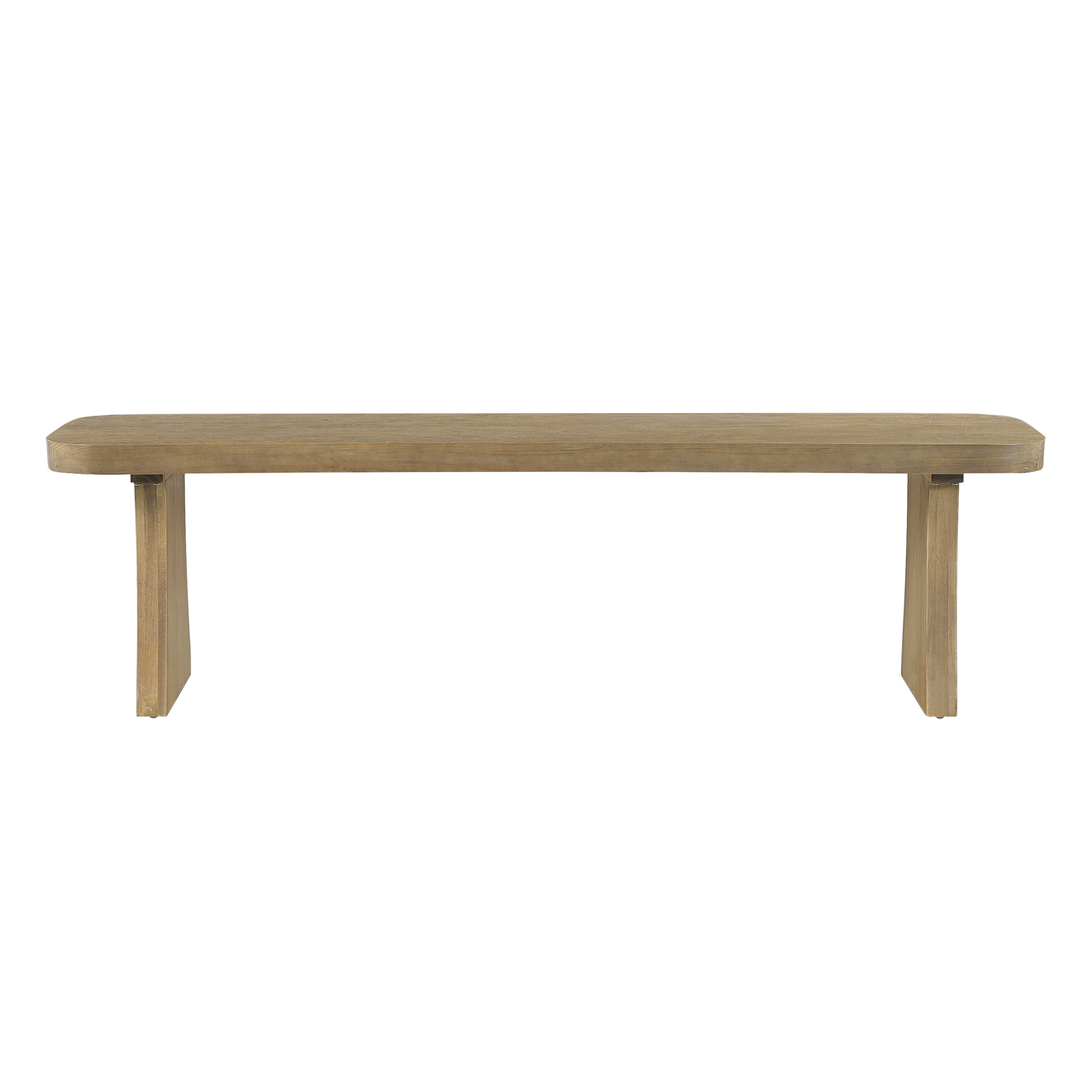 Indoor Pine Dining Bench, 62.9''L Solid Wood Seating, 350lbs Weight Capacity, Fits 3 People for Kitchen, Dining Room & Living Space - Grand Goldman Shop