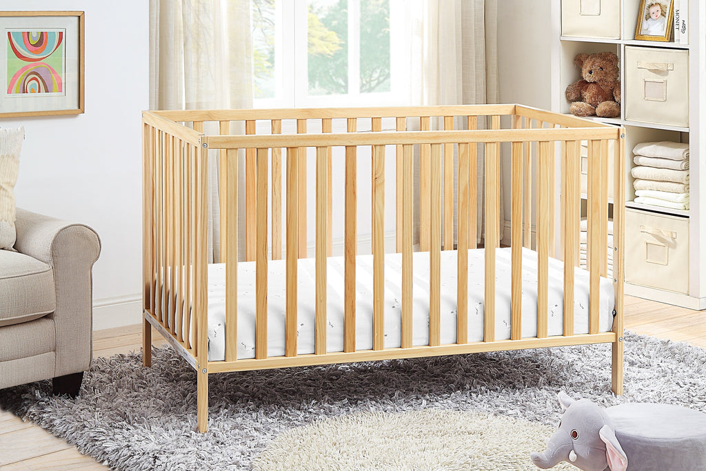 Palmer 3-in-1 Convertible Island Crib Natural | Premium Home Decor - Grand Goldman