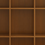 Acadian - 9 Cube Bookcase and Storage Unit - Light Golden Brown - Grand Goldman