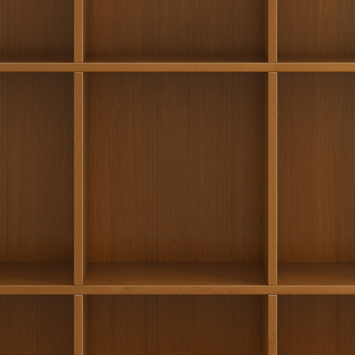 Acadian - 9 Cube Bookcase and Storage Unit - Light Golden Brown - Grand Goldman