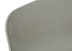 Office Chair, Adjustable Height, Swivel, Ergonomic, Computer Desk, Work, Juvenile, Grey Leather Look, Grey Metal, Contemporar