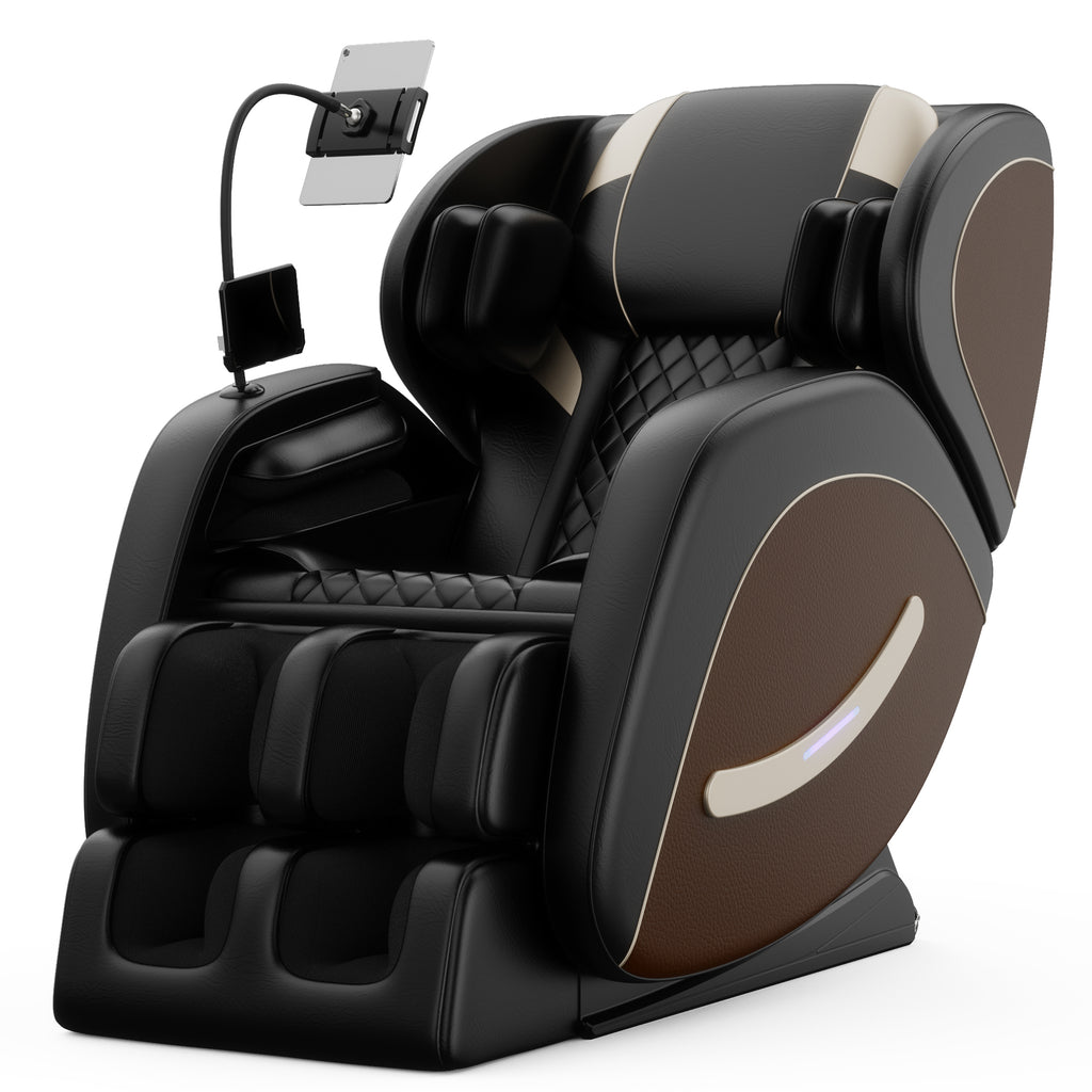 Massage Chair Recliner with Zero Gravity with Full Body Air Pressure - Grand Goldman Shop