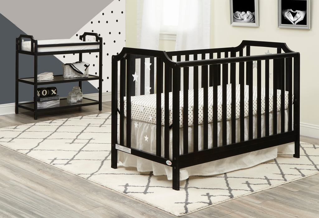 Celeste Changing Table Black | Premium Home Decor - Grand Goldman