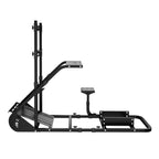 Enhanced and stable racing wheel cockpit, compatible with Fanatec, PXN, Thrustmaster, and Logitech adjustable driving simulat