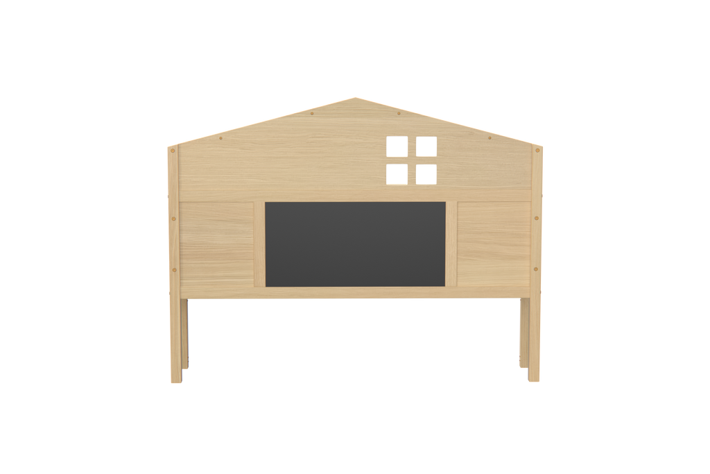 Headboard Storage Cabinet for Full-size Montessori Floor Bed Natural,Freely collocation - Grand Goldman Shop