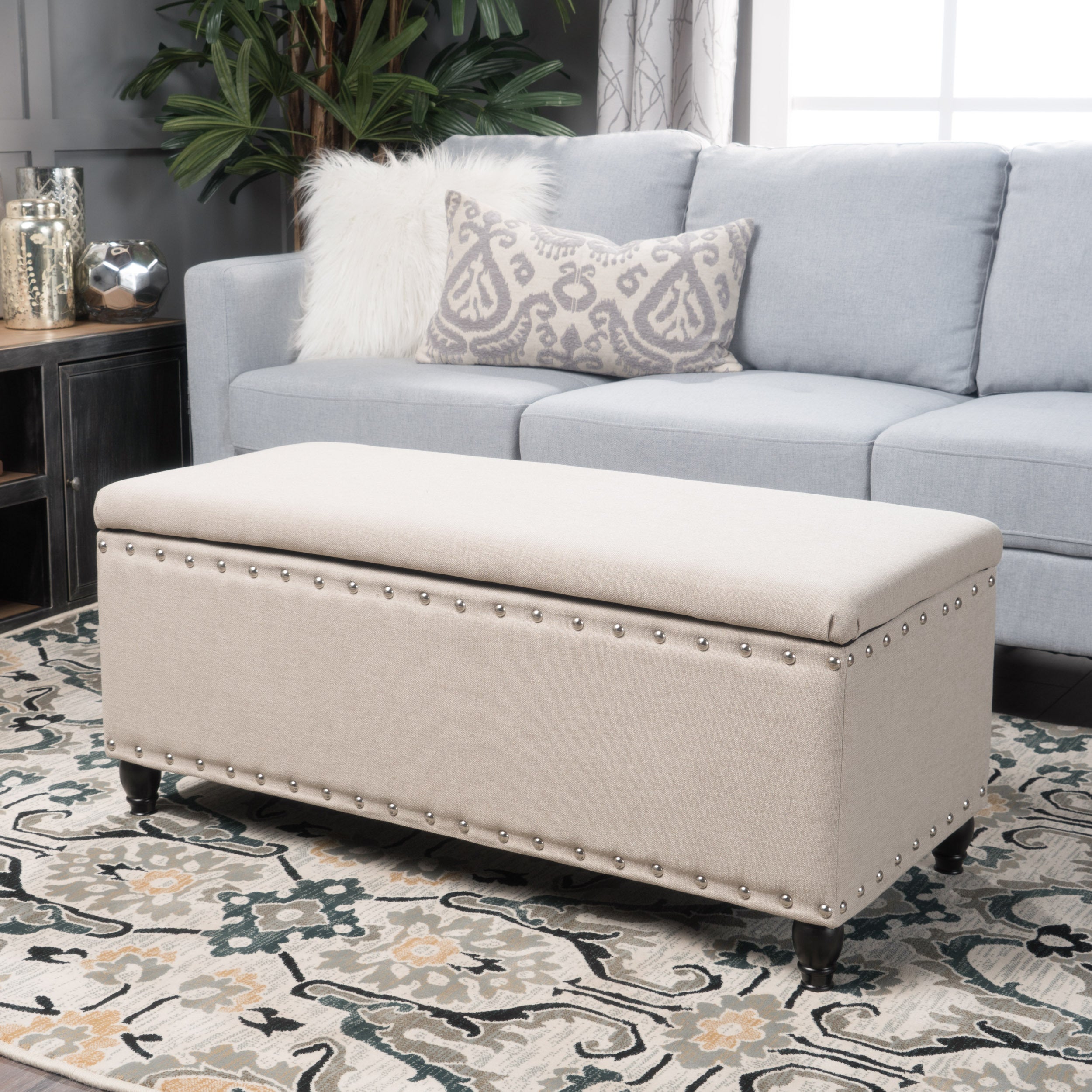 STORAGE OTTOMAN - Grand Goldman Shop