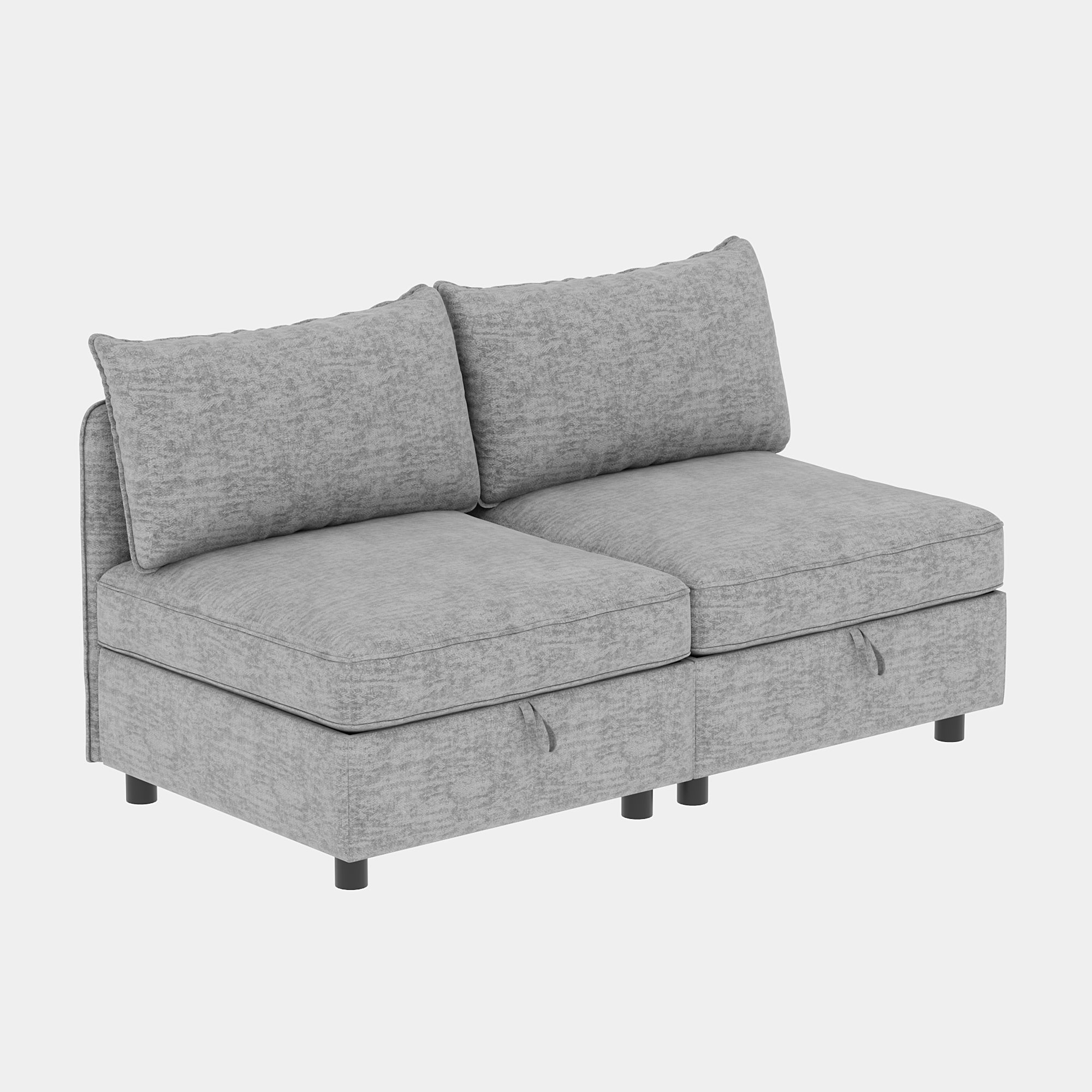 Modular Sectional Sofa, Convertible Sofa Seat With Storage, Sleeper Sectional Sofa Set, Fabric Flexible Modular Combinations for Living Room - Grand Goldman Shop