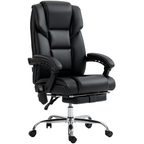 Office Chair with Massage & Reclining Footrest – Unmatched Comfort for All-Day Work & Leisure - Grand Goldman
