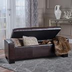 Large 51' Storage Ottoman, Tufted Storage Bench for Living Room, Entryway, or Bedroom - Grand Goldman Shop