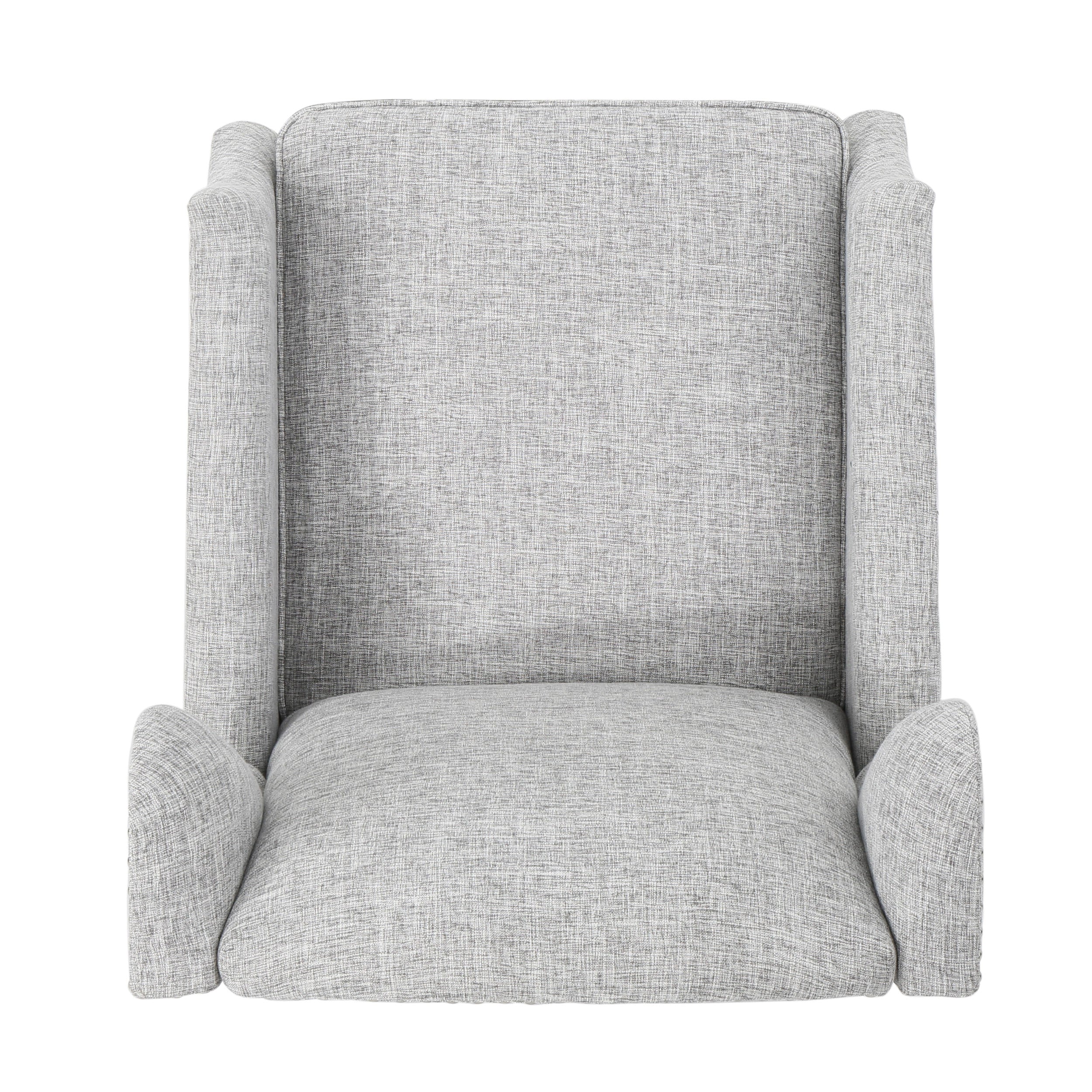 Westeros Wing Back Fabric Upholstered Recliner - Grand Goldman Shop