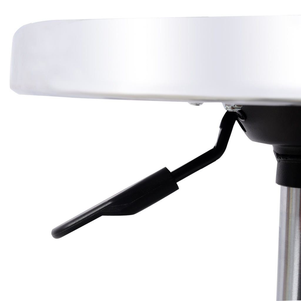 Heavy Duty Adjustable Hydraulic Shop Stool,Adjustable Mechanic Stool,Foot Rest Stool,360° Swivel - Grand Goldman Shop