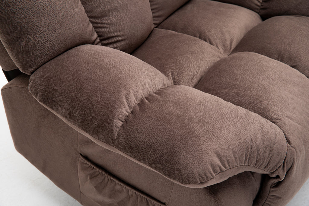 Power Lift Recliner Chair for Elderly- Heavy Duty and Safety Motion Reclining Mechanism-Fabric Sofa Living Room Chair - Grand Goldman Shop