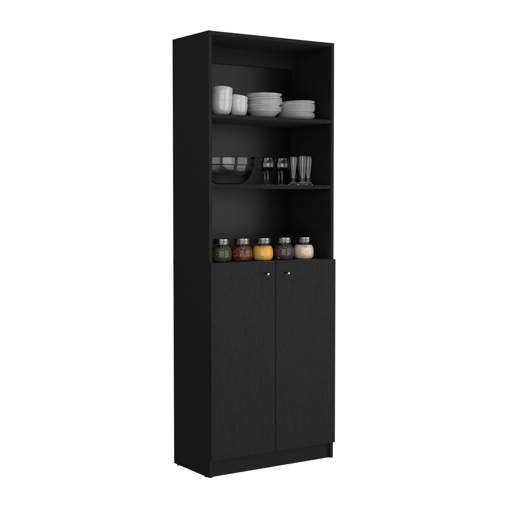 Dupree 2 Piece Home Bookcase set, 49' Wide with 9 Shelves ,  Living Room  Black - Grand Goldman