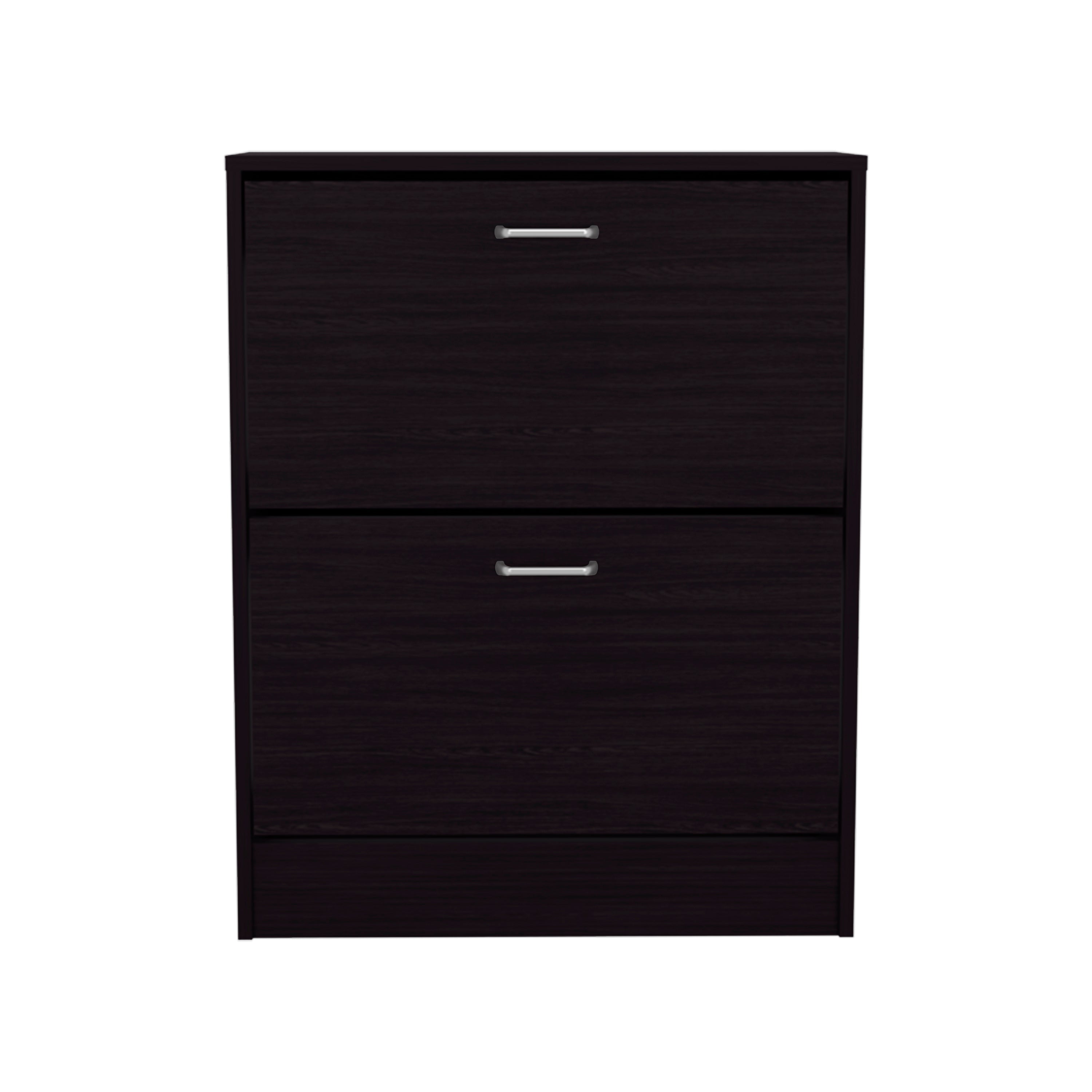 Inola Two-Door Shoe Rack Cabinet With Adjustable Shelves, Modern Storage Organizer - Grand Goldman Shop