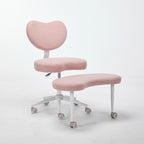 Meditation Chair Plus, Cross Legged Chair with Wheels, ADHD Chair, Criss Cross Desk Chair with Lumbar Support and Adjustable 