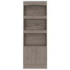 Durango Bookcase, Three Shelves, Double Door Cabinet - Grand Goldman