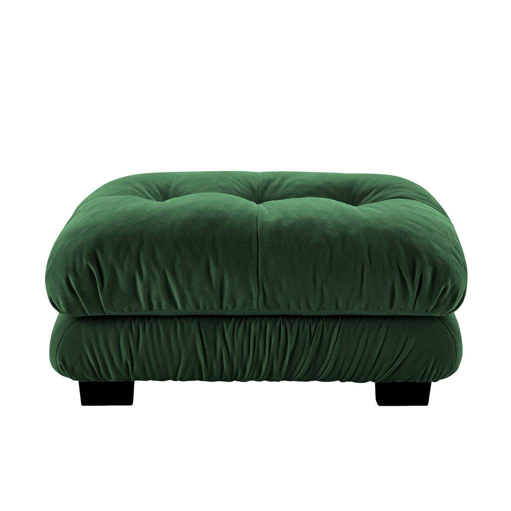 Pariss Ottoman - GREEN - Grand Goldman Shop