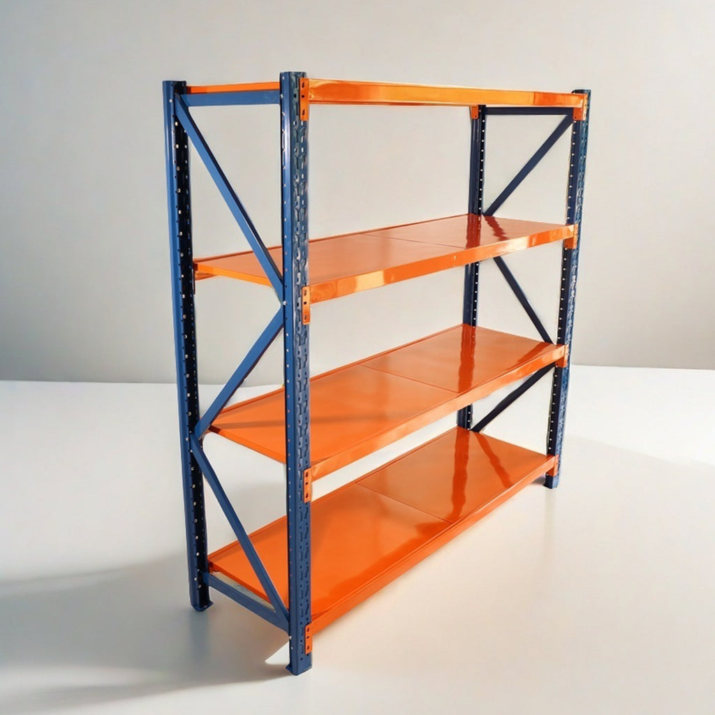 Garage shelves Heavy Duty - 4400 lbs garage storage 4 levels, adjustable metal shelving units and storage, industrial shelves utility shelves for commercial store tools gym - Grand Goldman Shop