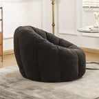 Bean Bag Chair, Bean Bag Sofa Chair with Armrests Stuffed High-Density Foam, Lazy Sofa Comfy Chairs BeanBag Chair for Adults in Living Room,Bedroom Reading - Grand Goldman Shop