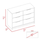 2 Piece Bedroom Set, Egeo 4 Drawer Dresser + Omaha Nightstand, Black / Pine - Grand Goldman Shop