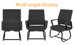 Minimalist Modern Office Chair with Metal Frame, Soft Cushion, Mesh Backrest, Black, for Home & Office Use | Premium Home Dec