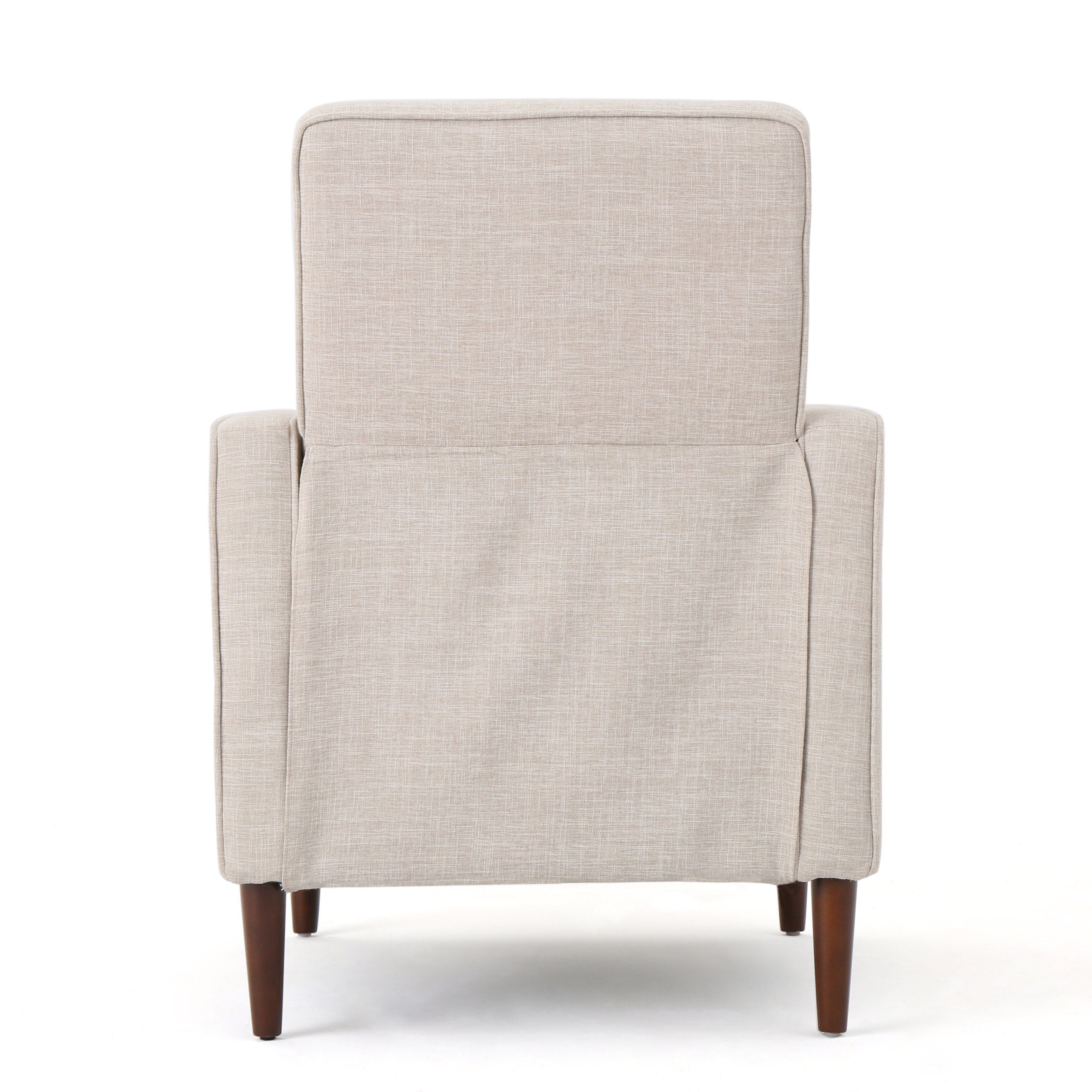 Macedonia Mid-Century Modern Button Tufted Fabric Recliner - Grand Goldman Shop
