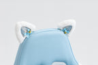 Cat Ears Gaming Chair - Ergonomic PU Leather Office Chair, Cute Chair with Footrest for Adult 310lbs Capacity, 90°-155° Recli