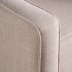 Macedonia Mid-Century Modern Button Tufted Fabric Recliner - Grand Goldman Shop