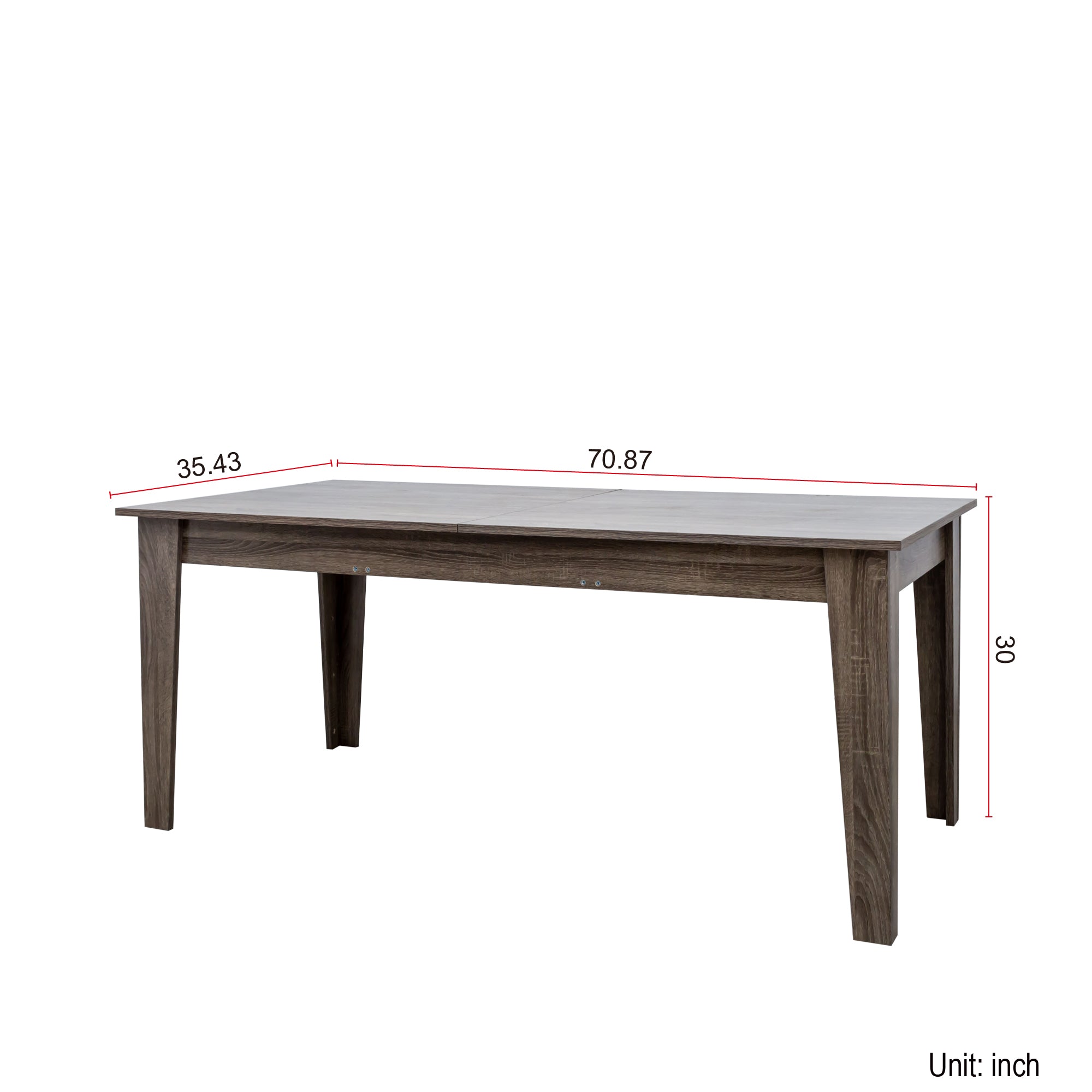 Dining Table , 106.3 in  Large Extendable Kitchen Table - Grand Goldman Shop