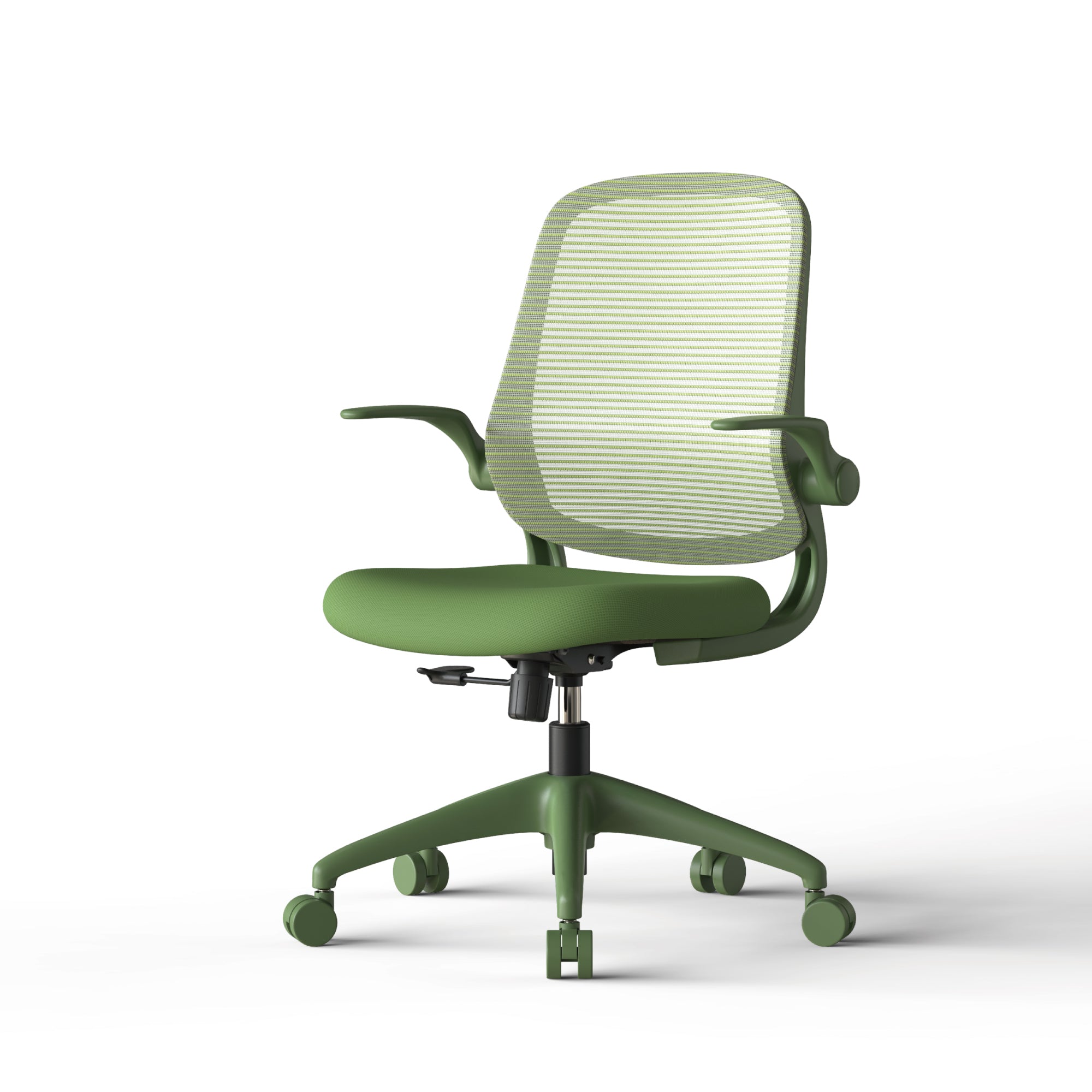 Ergonomic Color Office Chair 350LBS, Home Office, Mesh Back, Integrated Molded Foam, Comfortable Sitting, Flipping Armrest, F