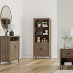 Lev - Bookcase - Smoky Brown - Grand Goldman