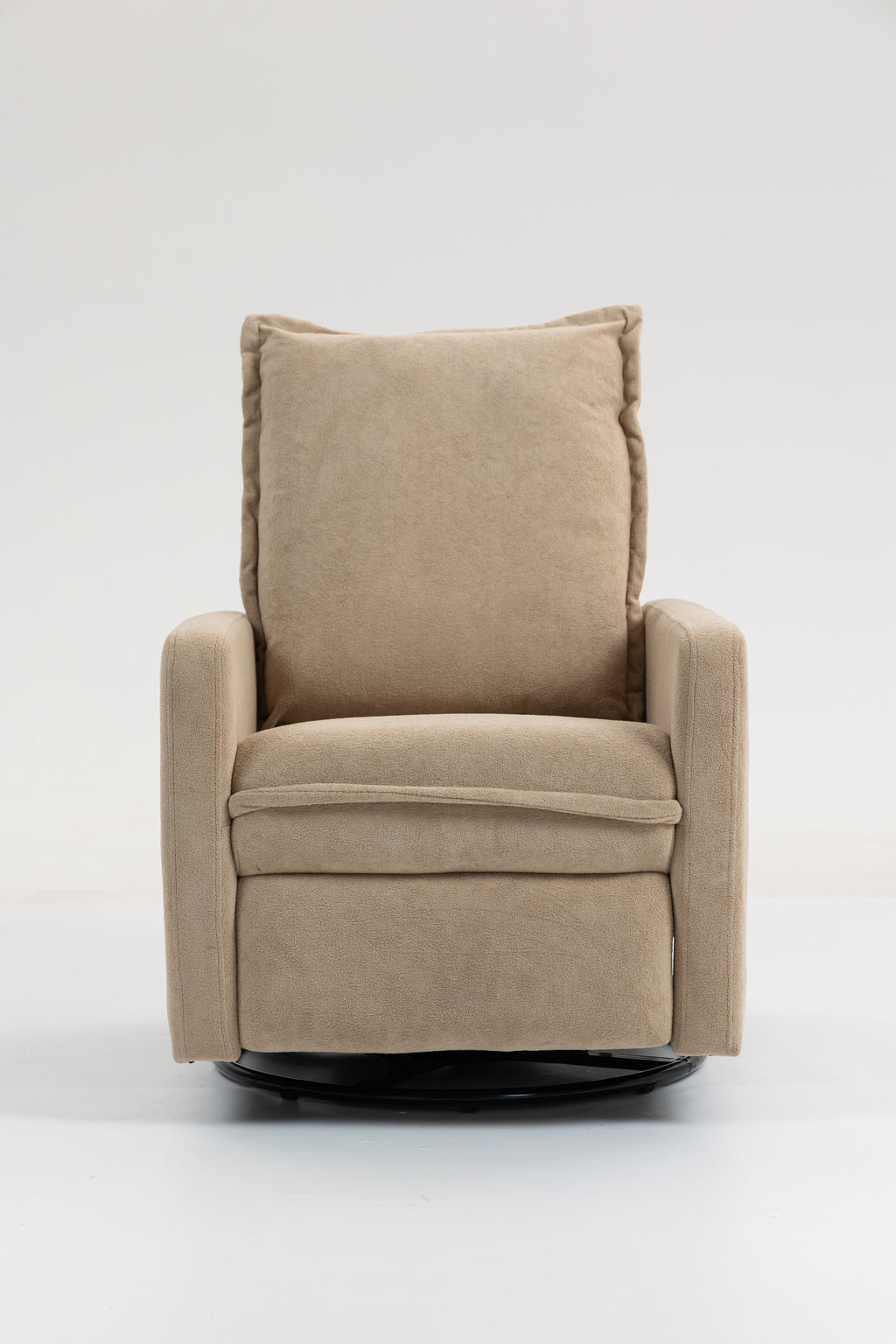 Short plush manual button armchair sofa - Grand Goldman Shop