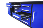 7' Storage Cabinets with Workbench (10 Drawers & 2 Cabinets) - Grand Goldman
