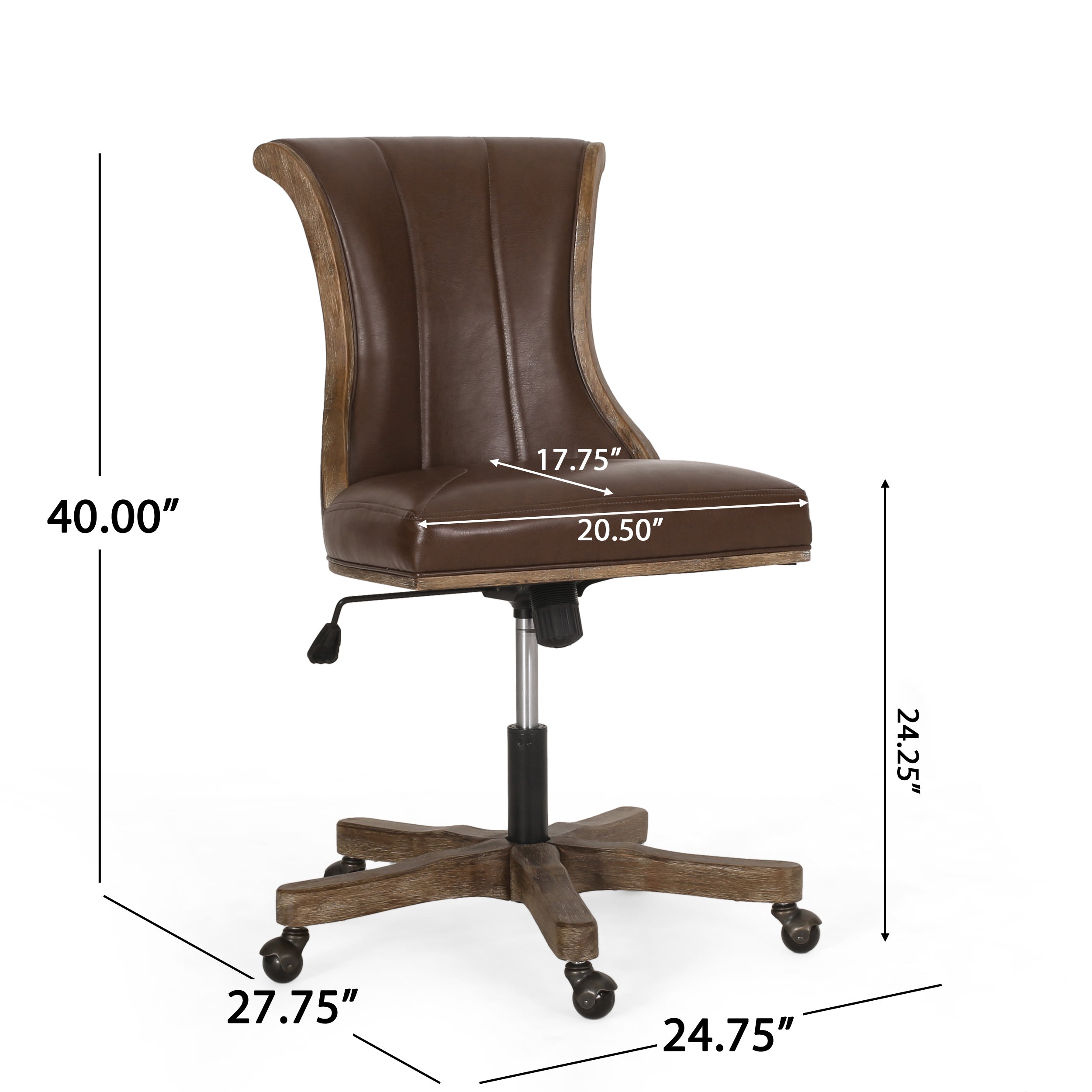 SWIVEL&LIFT OFFICE CHAIR - Grand Goldman Shop