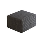 Sofa ottoman ,No Assembly Required,Dark Grey(Plush Corduroy Fabric) - Grand Goldman Shop