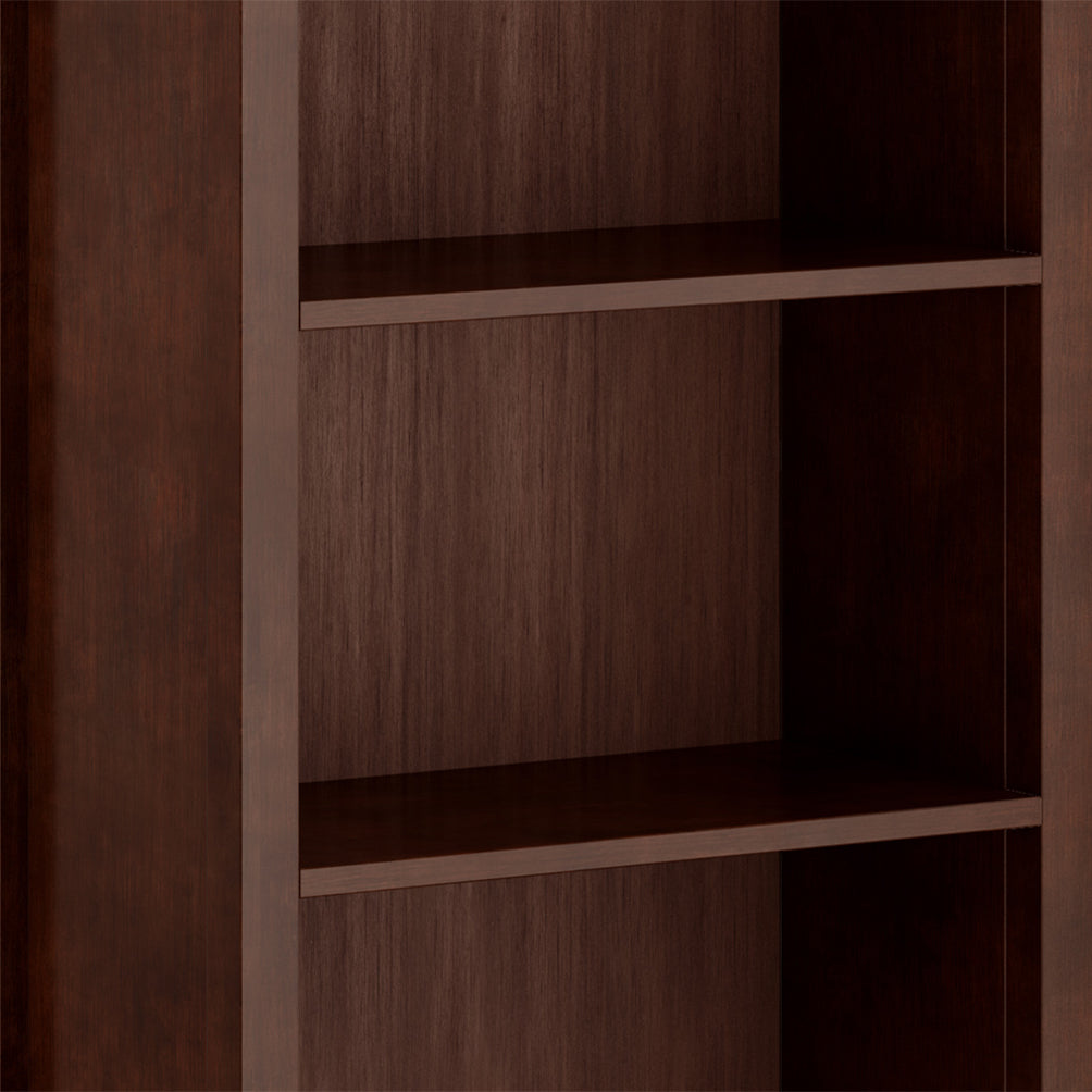 Artisan 5 Shelf Bookcase | Premium Home Decor - Grand Goldman