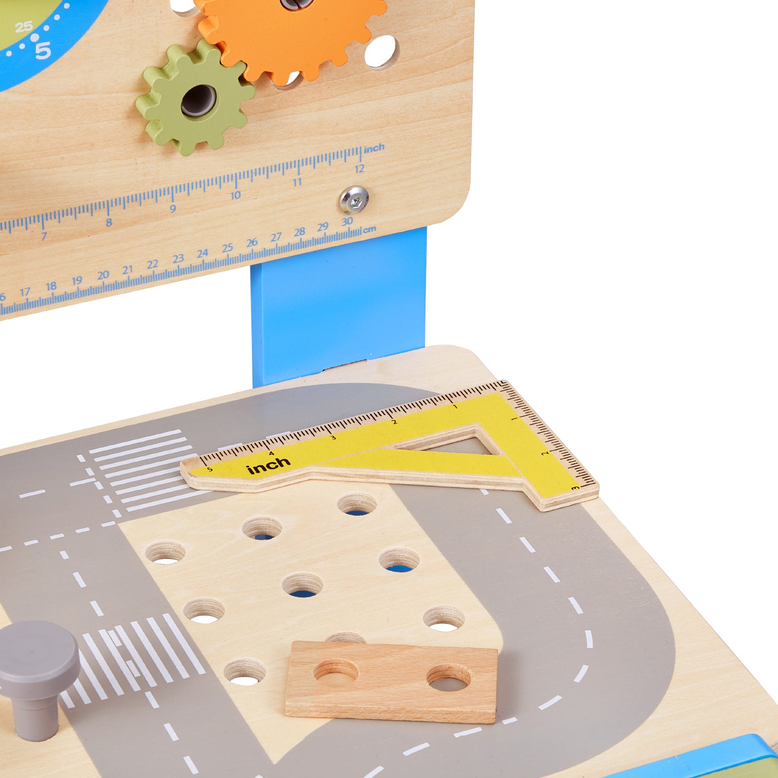 Wooden Tool Bench for Kids 3 Years+ Toy Workbench Pretend Play Toy Kits | Premium Home Decor - Grand Goldman