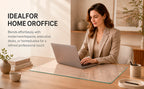 CLEAR Tempered glass table mat 20X32 INCH - Grand Goldman