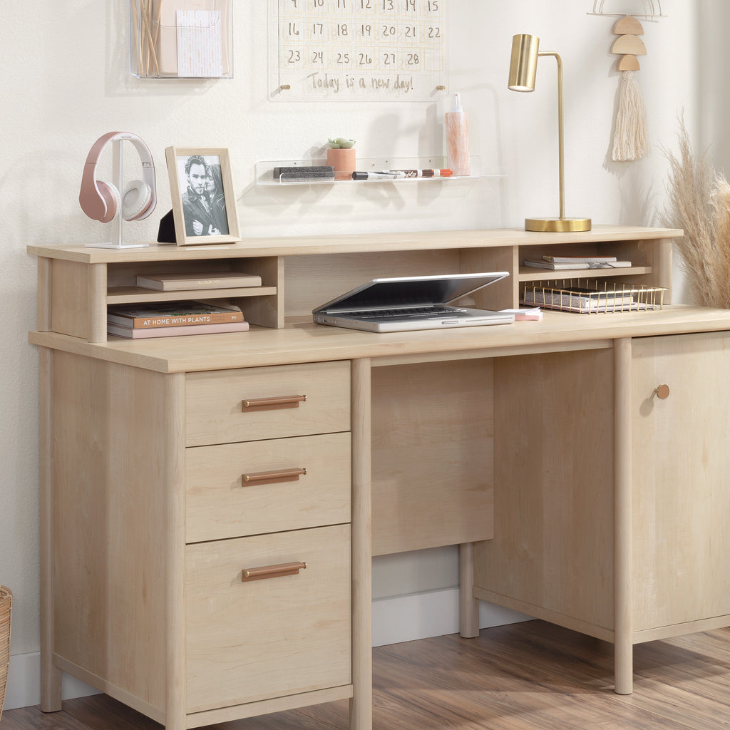 Hutch with Storage Cubbyholes, Maple finish | Premium Home Decor - Grand Goldman