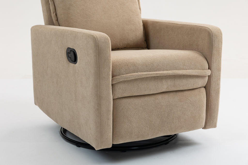 Short plush manual button armchair sofa - Grand Goldman Shop