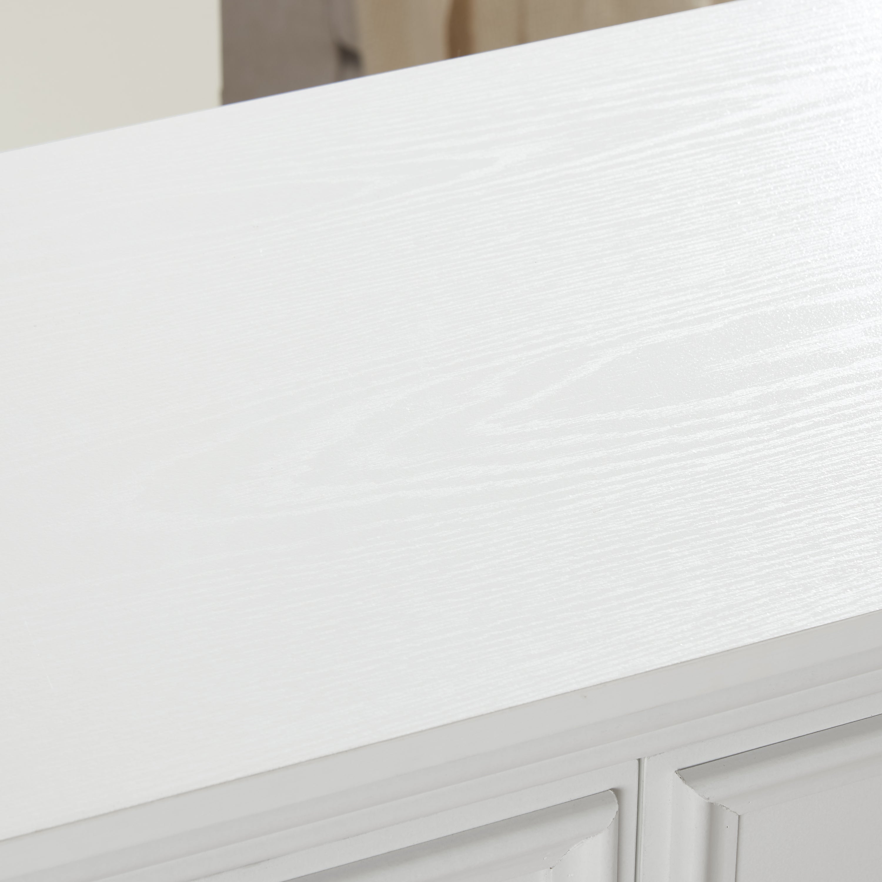 Modern 6 Drawers Dresser 6 Drawers Cabinet,Chest of Drawers Closet Organizers and Storage Clothes Storage Drawers Cabinet for Living Room, Farmhouse Dresser Organizer white - Grand Goldman Shop