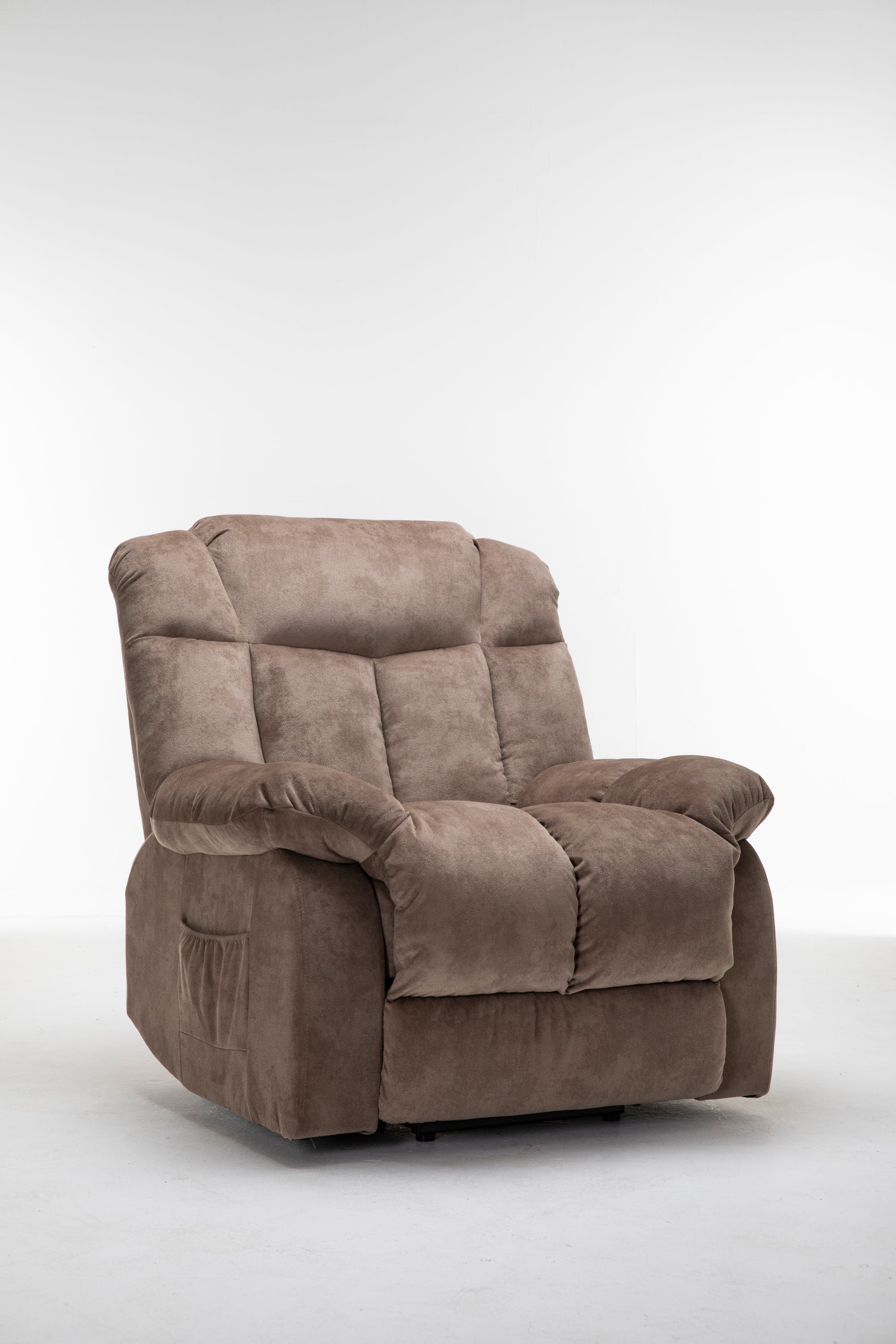 Power Lift Recliner Chair for Elderly- Heavy Duty and Safety Motion Reclining Mechanism-Fabric Sofa Living Room Chair - Grand Goldman Shop