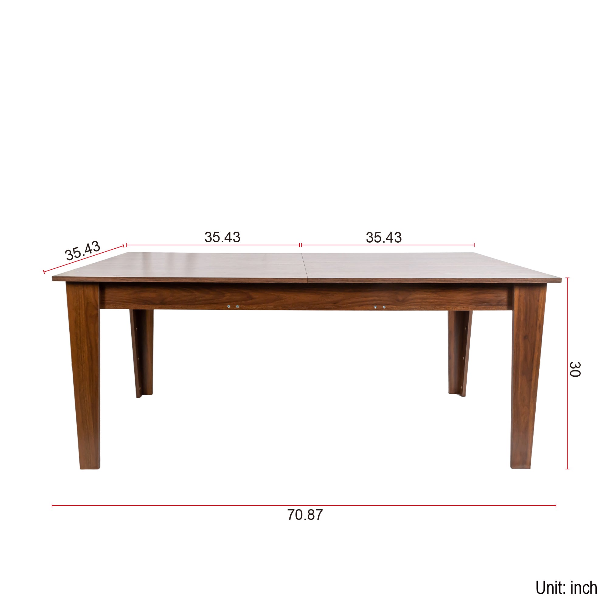 Dining Table , 106.3 in  Large Extendable Kitchen Table - Grand Goldman Shop