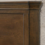 Maderne Traditional Wood Panel 5 pieces Queen Bed set with Dresser, Mirror, Nightstand and Chest - Grand Goldman Shop