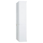83.4' Tall Wood Bookcase with light strip,5-Tier Decor Bookshelves with Adjustable Shelves,Storage Organizer for CDs/Books,Free Standing Storage Shelves for Living Room,Home Office,White - Grand Goldman Shop